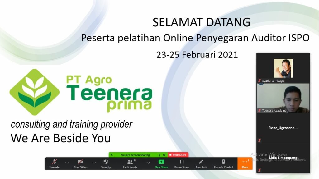Momen Pelatihan Teenera