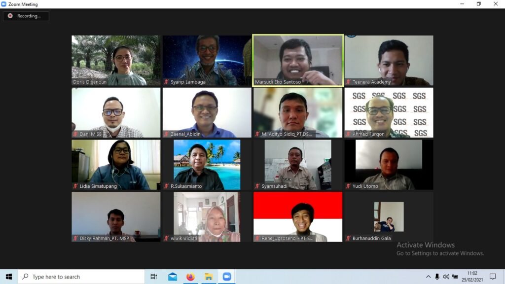 Momen Pelatihan Teenera